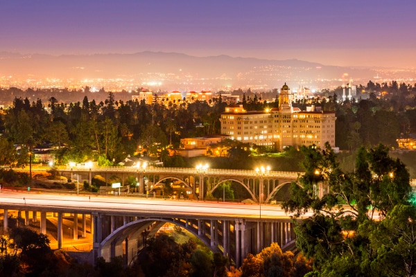 Pasadena California Colorado Street Bridge - Major Event Trailers