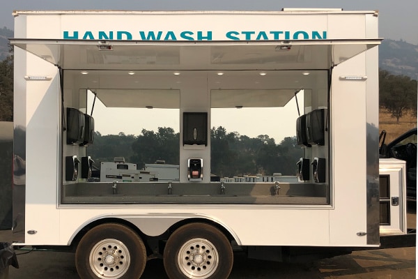 Portable Hand Wash Trailer Rental - Major Event Trailers