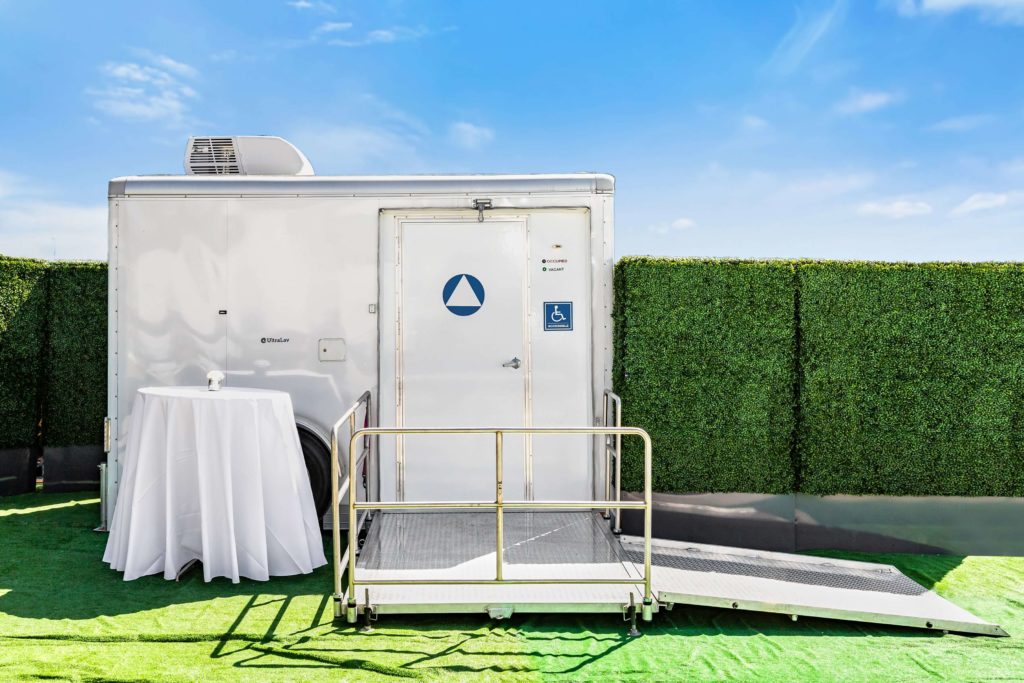 1-Station ADA Restroom & Shower Trailer Rental