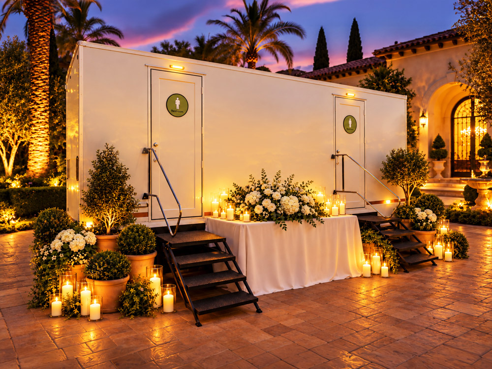 Twilight 10 Stall Luxury Restroom Trailer Courtyard Calabasas CA Major Event Trailers v3 1000